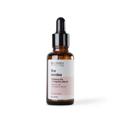 Serum Giảm Bọng Mắt Bionnex The Nordea Caffeine 5% + Angelica - Làm Sáng Vùng Da Mắt, Giảm Quầng Thâm và Sưng Mắt 30ml