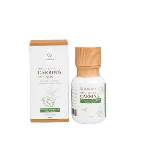 Sữa Dưỡng Ẩm Caring Emulsion Chiết Xuất Tràm Trà và Nghệ - Giúp Kháng Khuẩn, Sáng Da và Cung Cấp Độ Ẩm Cho Mọi Loại Da