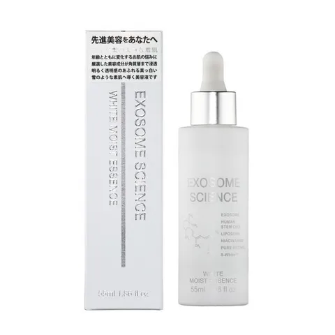 Tinh Chất Dưỡng Ẩm Trắng Da Exosome Science White Moist Essence 55ml - Serum Khang Dưỡng Da Hàn Quốc, Làm Sáng và Cải Thiện Sắc Tố Da