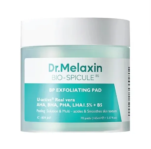 Toner Pad Tẩy Tế Bào Chết Sáng Da Dr.Melaxin BP Exfoliating - Giúp Làm Sạch Sâu, Ngăn Ngừa Mụn, Dưỡng Da Mịn Màng 70 Miếng