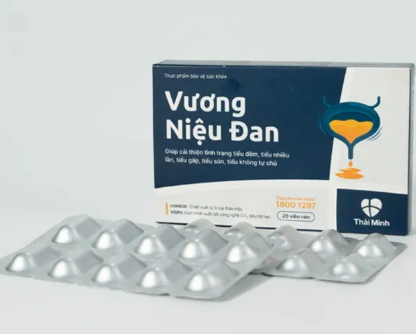 Viên uống Vương Niệu Đan Thái Minh - Hỗ trợ cải thiện tiểu đêm và chức năng bàng quang, chiết xuất thảo mộc tự nhiên