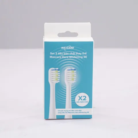Bộ 2 Đầu Bàn Chải Dupont Cho Bàn Chải Điện Maxcare Hera Whitening SE - Lông Mềm êm Dịu, Làm Sạch Sâu, Thay Thế Dễ Dàng