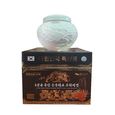 Cao Hắc Sâm Đông Trùng Hạ Thảo IRE 1kg - Hũ Sứ Sang Trọng, Hỗ Trợ Nâng Cao Sức Khỏe và Thể Lực, Hỗ Trợ Tinh Thần Tỉnh Táo