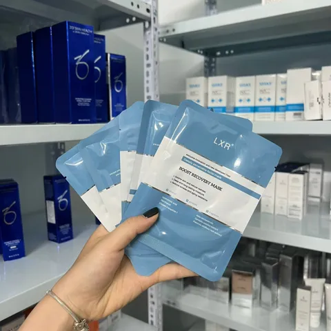 Combo 10 Miếng Mặt Nạ Cấp Ẩm Phục Hồi Da LXR Boost Recovery – Chứa Đồng Peptide và Chiết Xuất Tự Nhiên, Dưỡng Ẩm và Làm Dịu Da