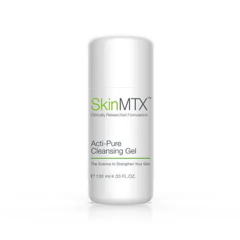 Gel Rửa Mặt Cho Da Dầu Mụn SkinMTX Acti-Pure Cleansing 130ml - Kiểm Soát Dầu Nhờn, Ngừa Mụn, Làm Sạch Dịu Nhẹ