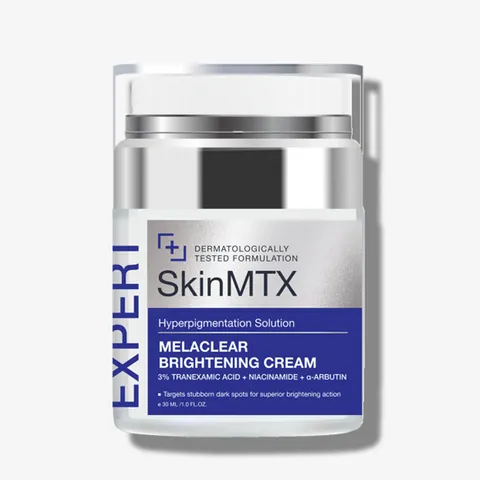 Kem dưỡng sáng da SkinMTX Melaclear 30ml - Kem trắng da giúp cải thiện màu da xỉn, cấp ẩm sâu và phục hồi làn da nhạy cảm.