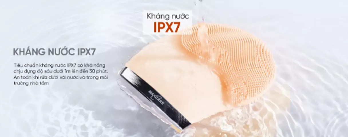 Máy Rửa Mặt và Massage Maxcare Max999 NEO - Thiết Bị Làm Sạch Sâu, Không Gây Kích Ứng Da Nhạy Cảm, Công Nghệ Sonic 8000 Nhịp/Phút, Chống Nước IPX7