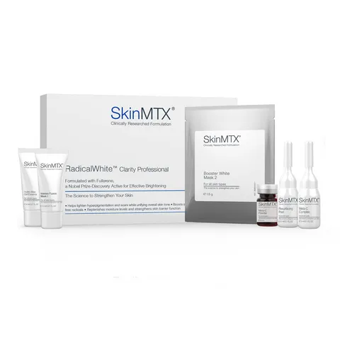 Set Peel Trắng Da Mini Radical White SkinMTX - Bộ 5 Món Dưỡng Trắng, Bật Tone Nhanh Chóng, Giúp Da Sáng Khỏe và Rạng Rỡ