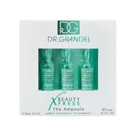 Tinh Chất Dưỡng Da Dr.Grandel Beauty X Press Ampoule - Serum Cấp Nước, Tăng Cường Năng Lượng, Làm Rạng Rỡ Làn Da, Hộp 3 ống x 3ml