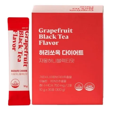 Trà Hỗ Trợ Kiểm Soát Cân Nặng Healthouse Hương Bưởi Đen - Dạng Gói Tiện Lợi, Hỗ Trợ Giảm Cân và Tiêu Hóa Khỏe Mạnh