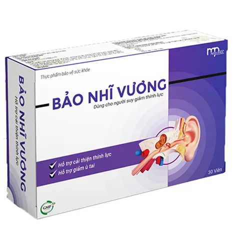 Viên Bảo Nhĩ Vương Hỗ Trợ Giảm Suy Giảm Thính Lực - Thực Phẩm Chức Năng Thiên Nhiên 30 Viên