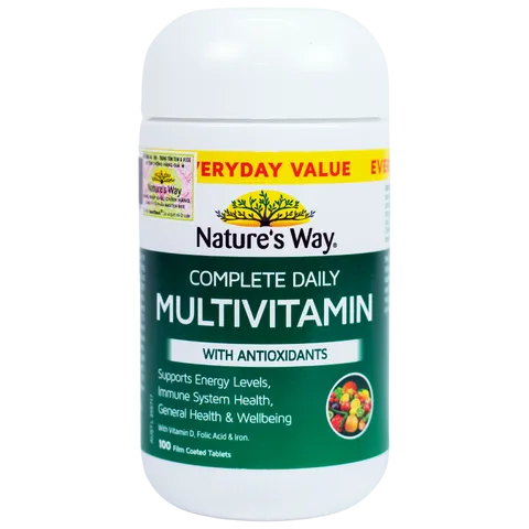 (Hàng nhập khẩu) Vitamin Tổng Hợp Nature’s Way Complete Daily Multivitamin