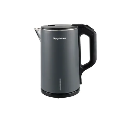 Ấm Siêu Tốc Nagakawa NKT2615 - Dung Tích 1.6L, Công Suất 1500W, Giữ Nhiệt, Tự Ngắt, Tiện Dụng Cho Gia Đình 3-4 Người