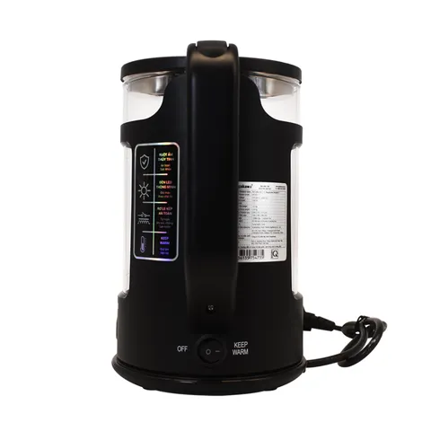 Ấm Siêu Tốc Thủy Tinh Nagakawa NAG0317 - Dung Tích 1.7L, Thiết Kế Hiện Đại, Chức Năng Giữ Ấm, Đun Nước Nhanh Chóng cho Gia Đình 3-4 Người