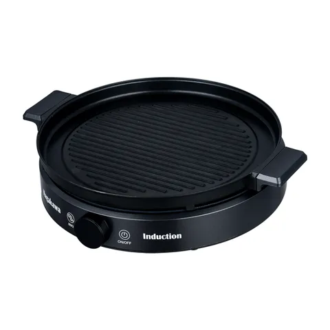 Bếp Điện Từ Đa Năng Nagakawa NAG0716 - 2000W, 9 Mức Nấu, Tích Hợp BBQ & Tặng Kèm Nồi Lẩu, Vỉ Nướng Nguyên Khối