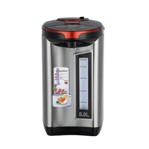 Bình thuỷ điện Nagakawa NTP2556 5L - 750W Đun Sôi Nhanh, Giữ Ấm 65-98°C, Thiết Kế Hiện Đại, Phù Hợp Gia Đình Sử Dụng Nước Nóng Thường Xuyên