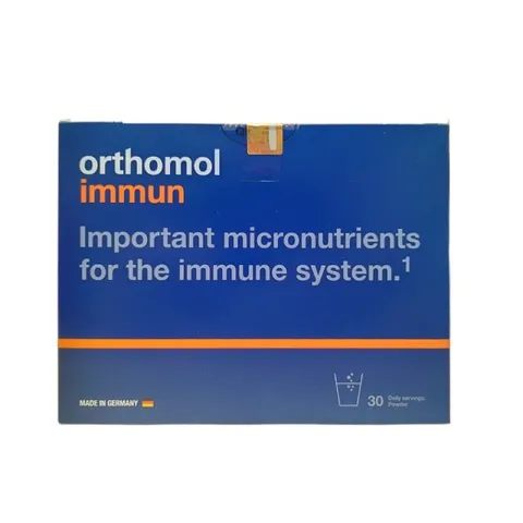 Dung dịch uống tăng cường miễn dịch Orthomol Immun - Hỗ trợ vitamin và khoáng chất cho sức khỏe hệ miễn dịch, 30 lọ 20ml