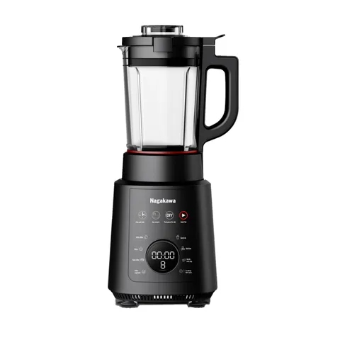 Máy làm sữa hạt đa năng Nagakawa NAG0824 - 8 Chế Độ Thông Minh, Công Suất 1200W, Chất Liệu Thủy Tinh Chịu Nhiệt, Tự Động Vệ Sinh