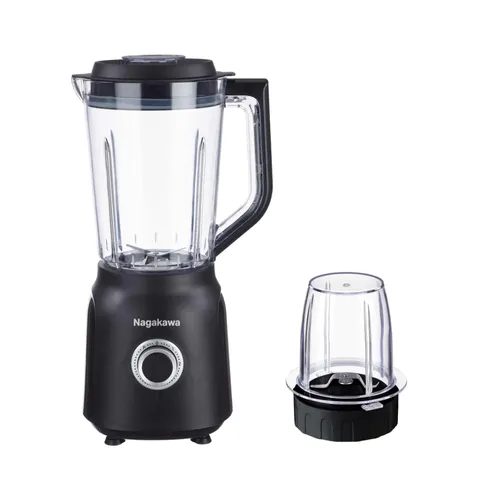 Máy Xay Sinh Tố Nagakawa NEB3235 - 2 Cối Đa Năng 1.5L, Công Suất 500W, Lưỡi Dao Inox 304, Tiện Ích Cho Gia Đình