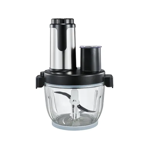 Máy Xay Thịt Đa Năng Nagakawa NAG0822 350W - 6 Chức Năng Xay, Thái, Băm, Đánh Trứng, Bóc Tỏi, Cối Thủy Tinh 2L
