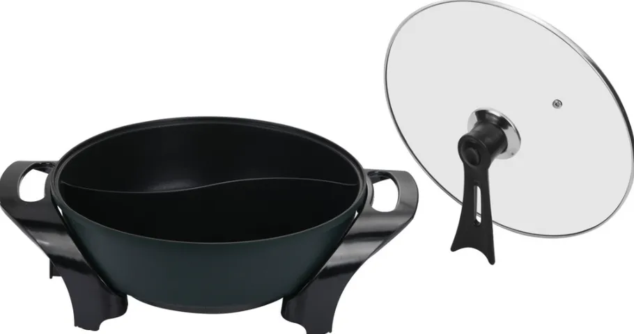 Nồi Lẩu Điện 2 Ngăn Nagakawa NAG1905 Dung Tích 5L - Đun Nhanh, Điều Chỉnh Nhiệt Độ 5 Mức, Tiện Dụng Cho Mọi Gia Đình