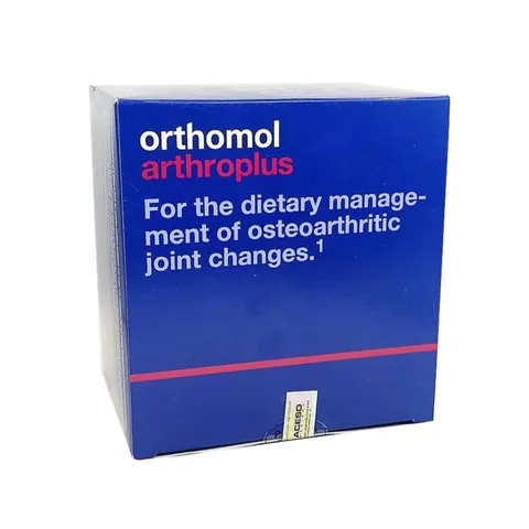 Orthomol Arthroplus - Bổ sung Hỗ trợ Xương Khớp với Glucosamine, Collagen, Hyaluronic Acid - Thực Phẩm Chức Năng 30 Gói