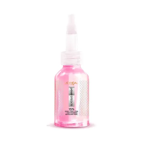 Tinh Chất Peel Da L'Oreal Glycolic Bright Exfoliant Peel 25ml - Tẩy Tế Bào Chết, Làm Sáng Da, Phù Hợp Với Mọi Loại Da