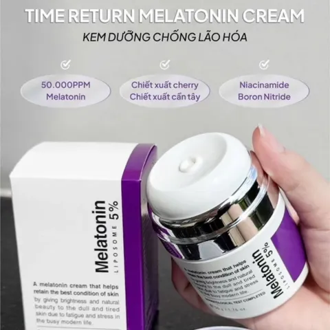 Kem Dưỡng Chống Lão Hoá Maxclinic Time Return Cream 50g - Chăm Sóc Da Mặt, Dưỡng Ẩm, Ngăn Ngừa Thâm Nám, Tái Tạo Collagen