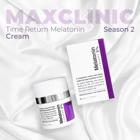 Kem Dưỡng Chống Lão Hoá Maxclinic Time Return Cream 50g - Chăm Sóc Da Mặt, Dưỡng Ẩm, Ngăn Ngừa Thâm Nám, Tái Tạo Collagen