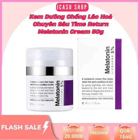 Kem Dưỡng Chống Lão Hoá Maxclinic Time Return Cream 50g - Chăm Sóc Da Mặt, Dưỡng Ẩm, Ngăn Ngừa Thâm Nám, Tái Tạo Collagen