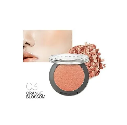 Phấn má KLAVUU Urban Pearlsation - Phấn bột tự nhiên, mịn màng, lên màu chuẩn, hiệu ứng ửng hồng tự nhiên, 5,5g