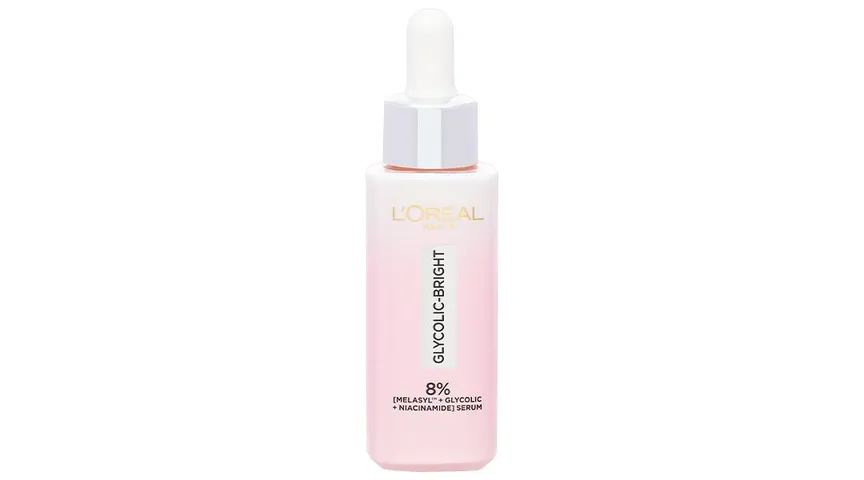 Serum L'Oreal Pari Glycolic-Bright 30ml - Dưỡng Chất Làm Sáng Da Chứa 8% Glycolic Acid và Melasyl, Giảm Thâm Nám, Rạng Rỡ Da