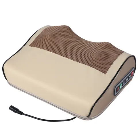 Gối Massage Hồng Ngoại Okato MS20 - 24W, 20 Viên Bi, Giúp Thư Giãn và Lưu Thông Máu, Tính Năng Đảo Chiều, 3 Cấp Độ Massage