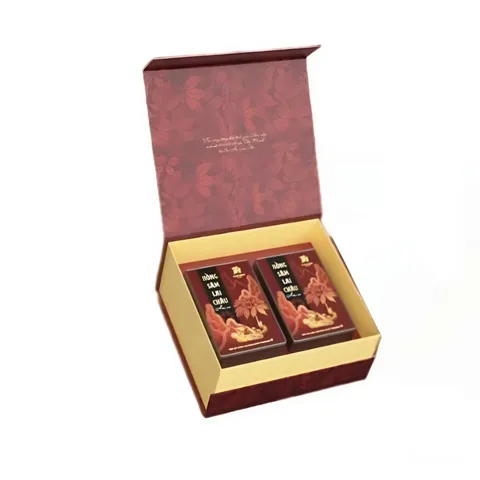 Set 2 Hộp Hồng Sâm Lai Châu Hữu Cơ Thái Minh - Bổ Sung Dưỡng Chất, Tăng Cường Sức Khỏe và Sức Đề Kháng, Quà Tặng Sang Trọng