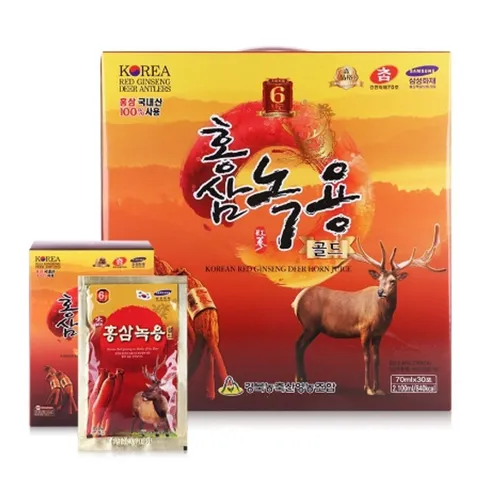Nước hồng sâm nhung hươu Hàn Quốc KyeongBuk hộp 30 gói