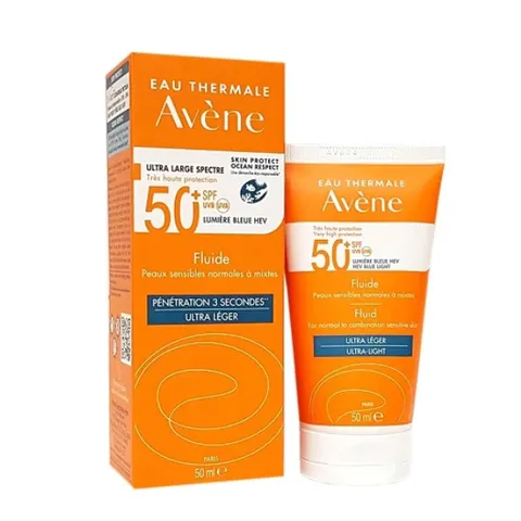 Kem Chống Nắng Avene Da Thường, Hỗn Hợp & Nhạy Cảm Avene Fluid Ultra Light Spf50+ 50ml
