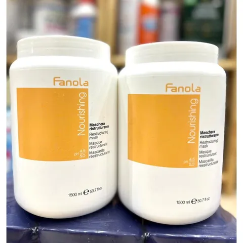 Hấp Dầu Tóc Fanola Nutri Care 1500ml (Vàng)