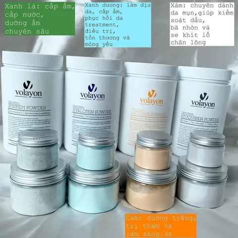 Mặt nạ dạng bột VoLayOn Powder 500G