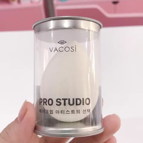 Bông Giọt Nước Vạt Xéo Vacosi PRS Pro - Bông Trang Điểm Chất Liệu Cao Cấp, Thiết Kế Độc Đáo, Tiện Dụng Cho Lớp Trang Điểm Hoàn Hảo