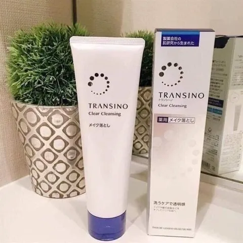 Sữa Rửa Mặt Gel Transino Clear Wash 110g - Dưỡng Sáng Da, Sạch Sâu, Phù Hợp Với Tất Cả Các Loại Da