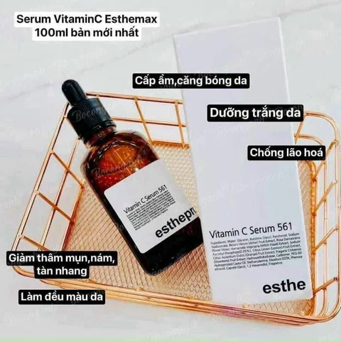 Tinh Chất Trắng Da Esthepro Vitamin C 561 Serum 100ml - Ngừa Lão Hóa, Làm Sáng Da Hiệu Quả, Cho Da Khỏe Mạnh và Rạng Rỡ