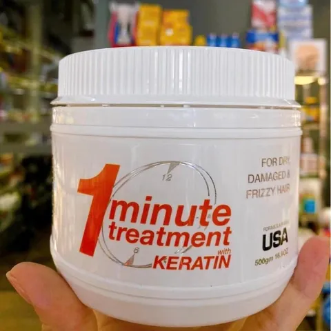 ALPHATRA - 1 Minute Treatment Ủ Tóc 1 Phút 500g