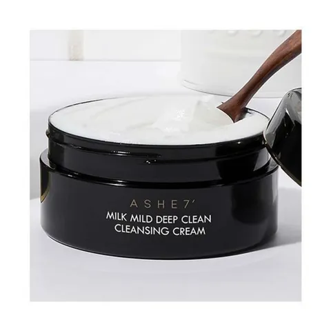 Kem tẩy trang Ashe7 Milk Mild Deep Clean 150g - Sản phẩm làm sạch da dịu nhẹ, phù hợp cho mọi loại da
