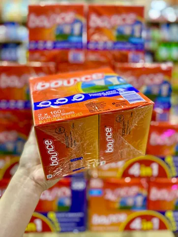 Set 2 Hộp Giấy Thơm Quần Áo BoUnCe Outdoor Fresh 160 tờ x 2