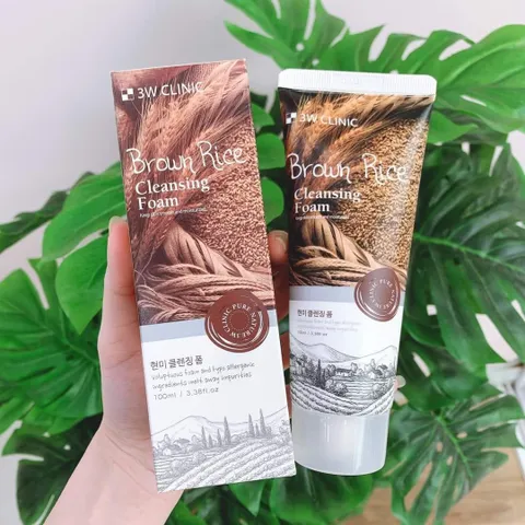 Sữa Rửa Mặt 3W Clinic 100ml - Dưỡng Da Sạch Sáng, Cấp Ẩm, Phù Hợp Mọi Loại Da, Chống Mụn Từ Hàn Quốc