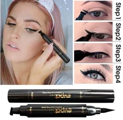 Bút Kẻ Mắt Nước Cmaadu 2 Đầu Chống Trôi & Dấu Ấn Cánh Mắt - Kẻ Mắt Chính Xác, Dễ Dàng Sử Dụng