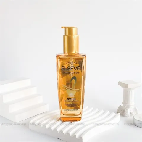 Dầu Dưỡng Tóc L'Oreal ELSEVE Paris Extraordinary Oil Gold 100ml - Chăm Sóc Tóc Mềm Mượt, Bảo Vệ Tóc Khỏe Mạnh, Hương Thơm Tự Nhiên