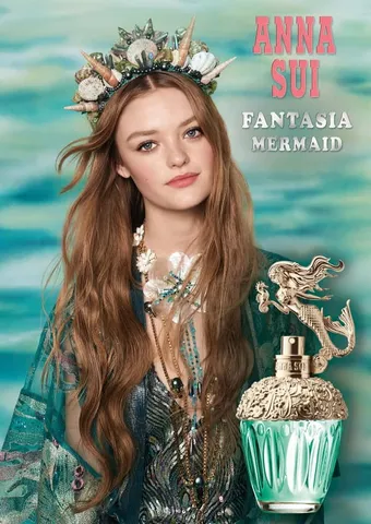 Nước hoa Anna Sui Fantasia Mermaid 10ml & 75ml - Hương hoa mẫu đơn, vani, gợi cảm và quyến rũ, Đồ dùng cho nữ giới