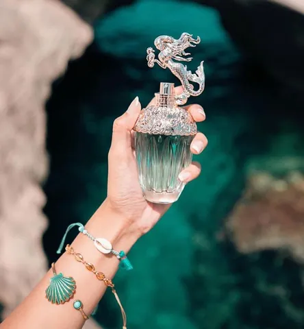 Nước hoa Anna Sui Fantasia Mermaid 10ml & 75ml - Hương hoa mẫu đơn, vani, gợi cảm và quyến rũ, Đồ dùng cho nữ giới