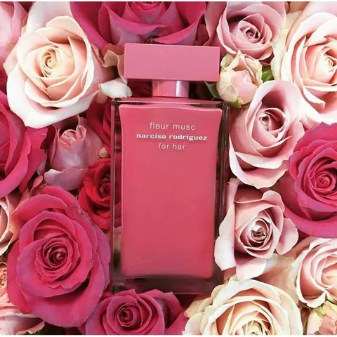Nước hoa nữ Narciso Fleur Musc 100ml và lọ chiết 10ml - Hương hoa hồng quyến rũ, sang trọng và nữ tính từ Narciso Rodriguez